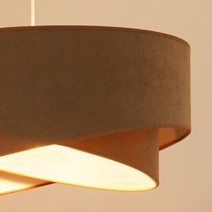 Brilagi - LED Pakabinamas sietynas LYRA 1xE27/15W/230V ruda/balta