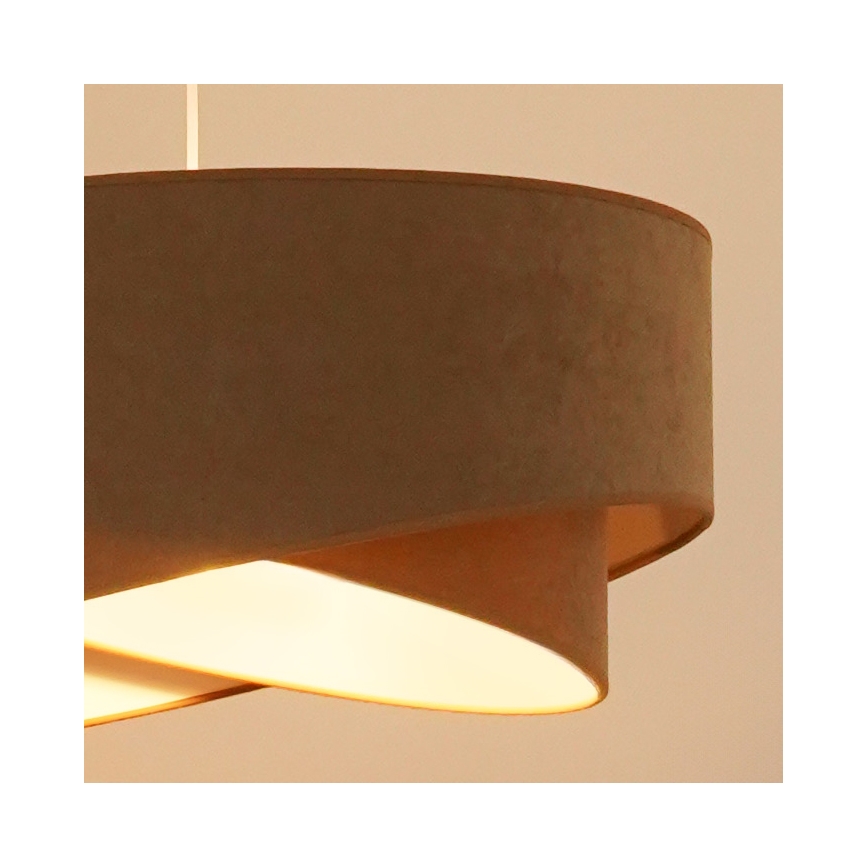Brilagi - LED Pakabinamas sietynas LYRA 1xE27/15W/230V ruda/balta