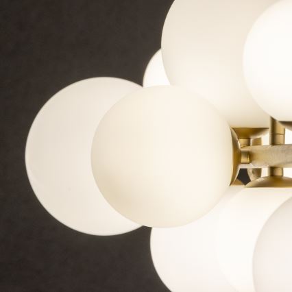 Brilagi - LED Pakabinamas sietynas MILLA 10xG9/3W/230V auksas/balta