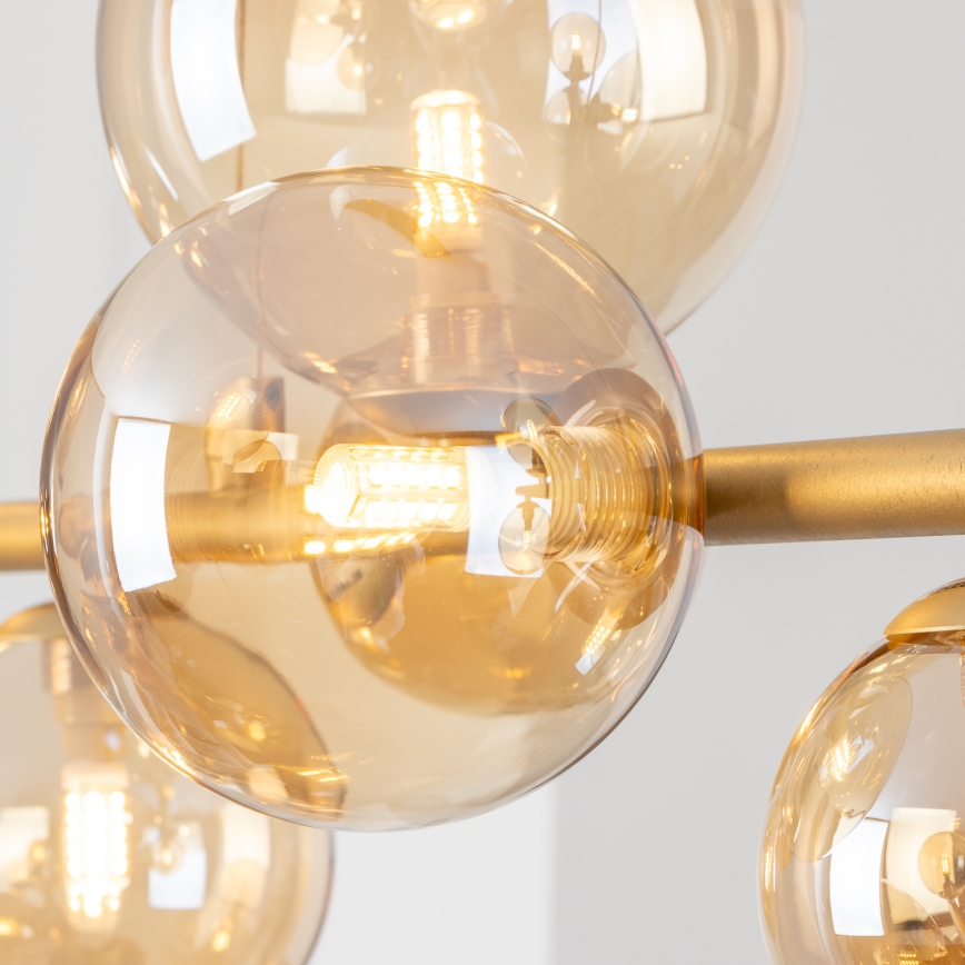 Brilagi - LED Pakabinamas sietynas MILLA 10xG9/3W/230V auksas