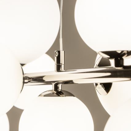 Brilagi - LED Pakabinamas sietynas MILLA 10xG9/3W/230V blizgus chromas/balta