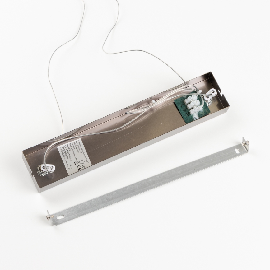 Brilagi - LED Pakabinamas sietynas MILLA 10xG9/3W/230V blizgus chromas/dūminis
