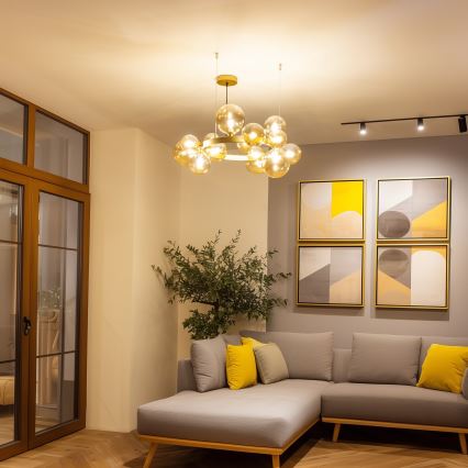 Brilagi - LED Pakabinamas sietynas MILLA 15xG9/3W/230V auksas