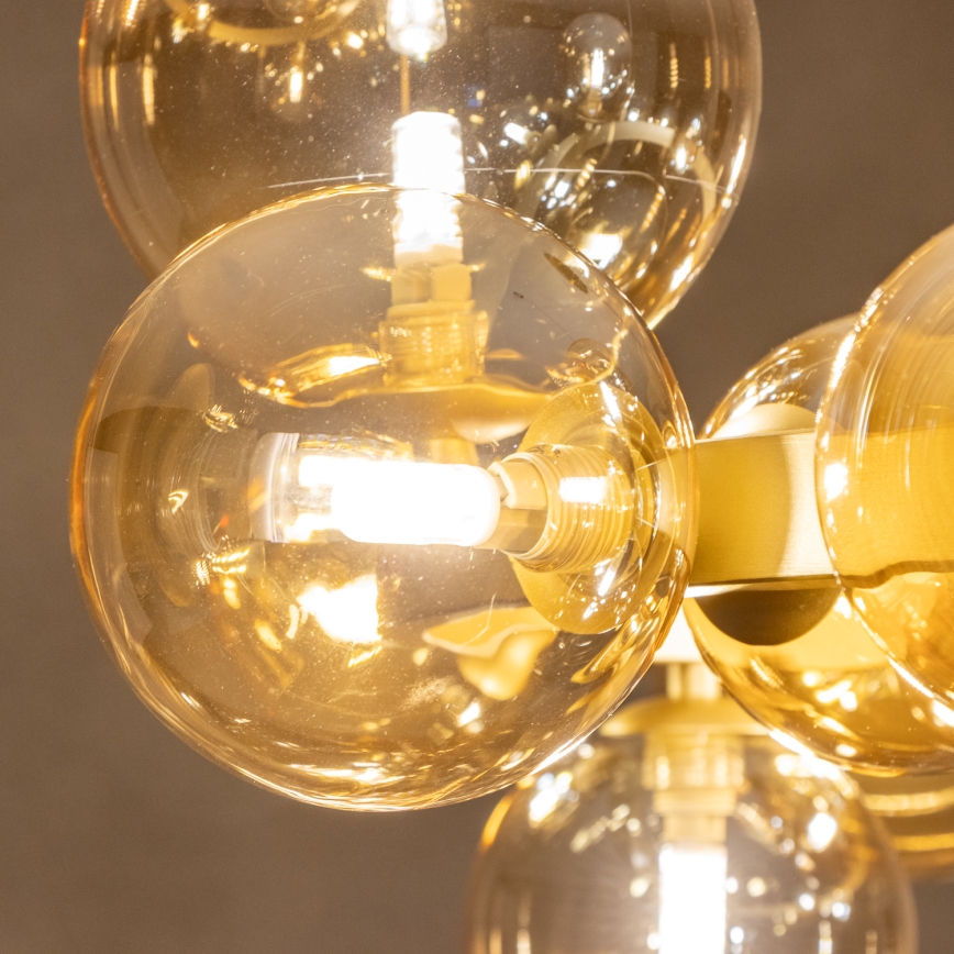 Brilagi - LED Pakabinamas sietynas MILLA 15xG9/3W/230V auksas