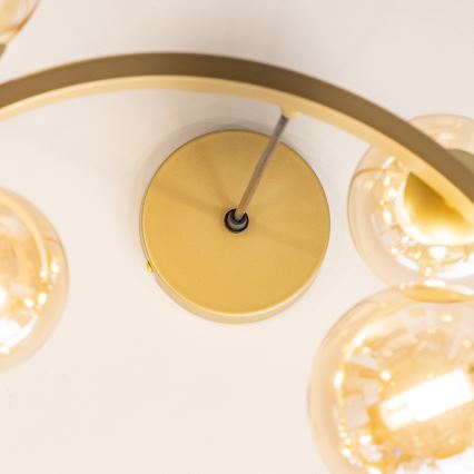 Brilagi - LED Pakabinamas sietynas MILLA 15xG9/3W/230V auksas