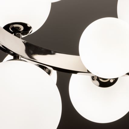 Brilagi - LED Pakabinamas sietynas MILLA 15xG9/3W/230V blizgus chromas/balta