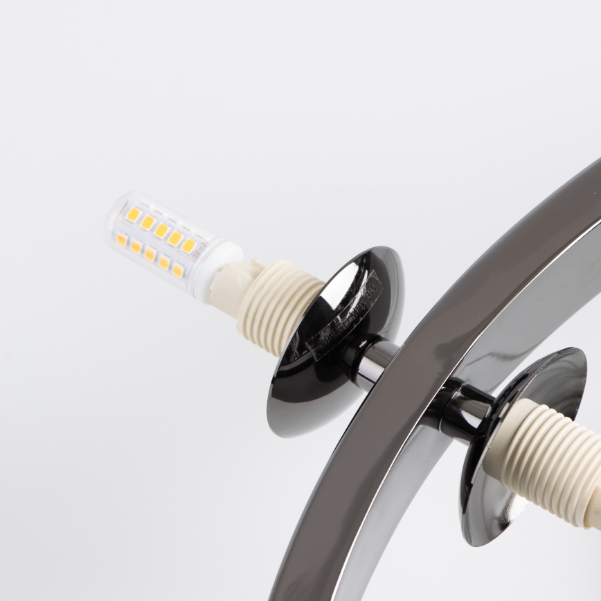 Brilagi - LED Pakabinamas sietynas MILLA 15xG9/3W/230V blizgus chromas/balta