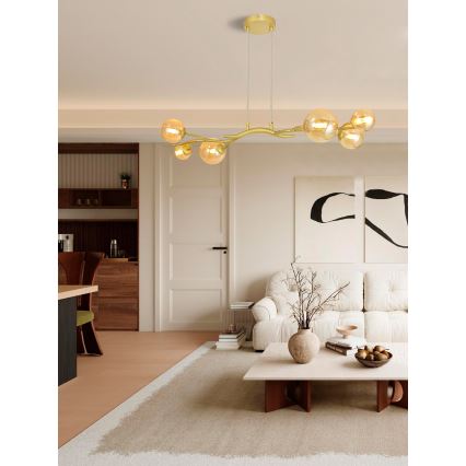 Brilagi - LED Pakabinamas sietynas MISTEL 6xG9/3W/230V auksas