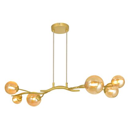Brilagi - LED Pakabinamas sietynas MISTEL 6xG9/3W/230V auksas