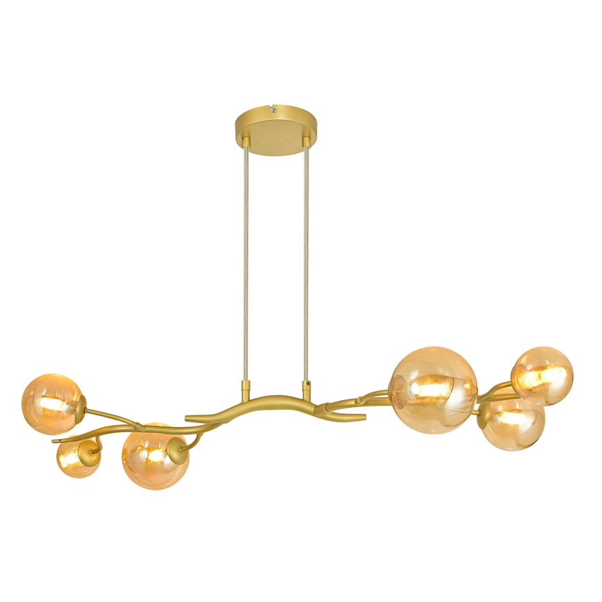 Brilagi - LED Pakabinamas sietynas MISTEL 6xG9/3W/230V auksas