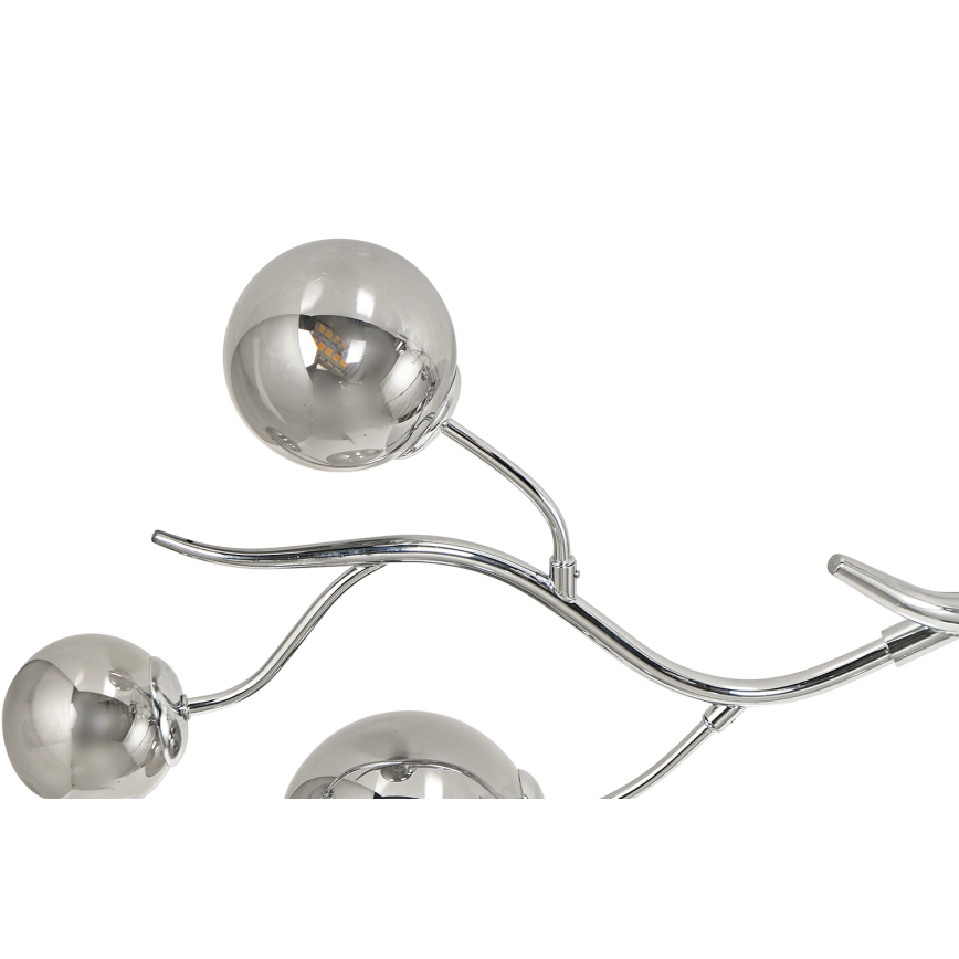 Brilagi - LED Pakabinamas sietynas MISTEL 6xG9/3W/230V blizgus chromas/dūminis