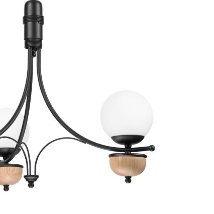 BRILAGI - LED pakabinamas šviestuvas ant grandinės COTTAGE 3x G9/40W/230V ąžuolas/balta