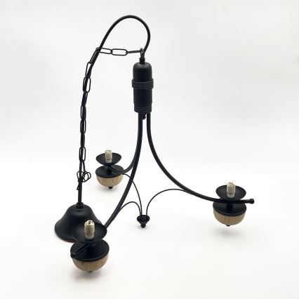 BRILAGI - LED pakabinamas šviestuvas ant grandinės COTTAGE 3x G9/40W/230V ąžuolas/balta