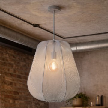 Brilagi - LED pakabinamas šviestuvas ant laido ARVEN 1xE27/8W/230V, skersmuo 37 cm, pilkas