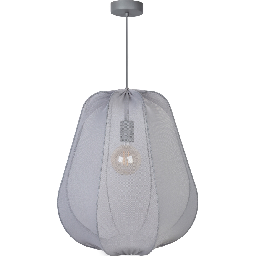 Brilagi - LED pakabinamas šviestuvas ant laido ARVEN 1xE27/8W/230V, skersmuo 37 cm, pilkas