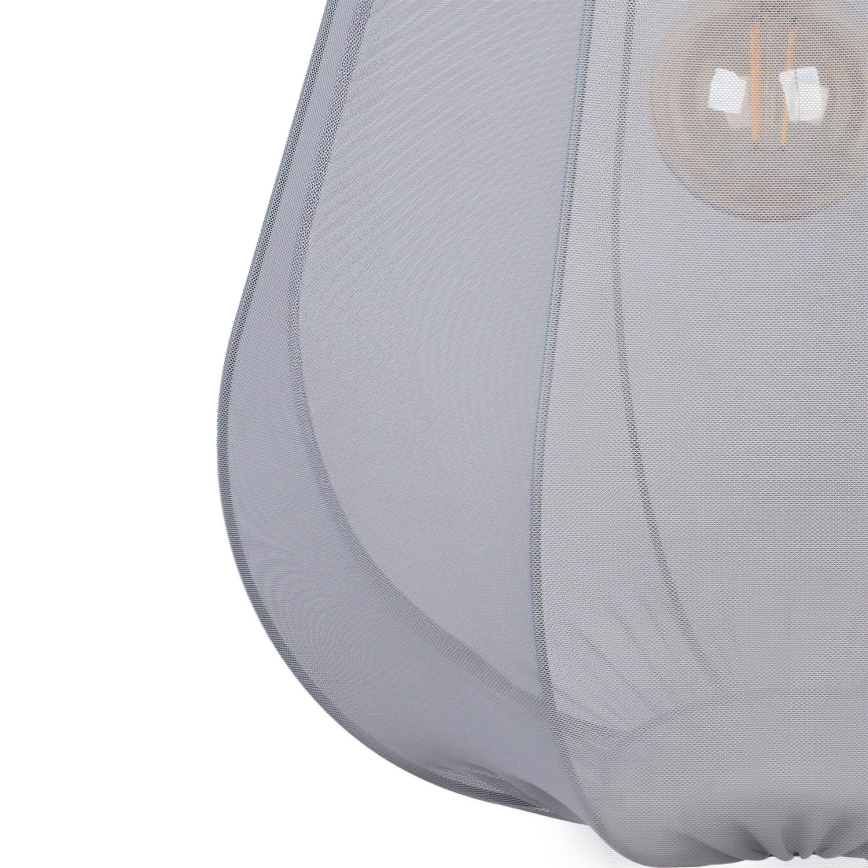 Brilagi - LED pakabinamas šviestuvas ant laido ARVEN 1xE27/8W/230V, skersmuo 37 cm, pilkas