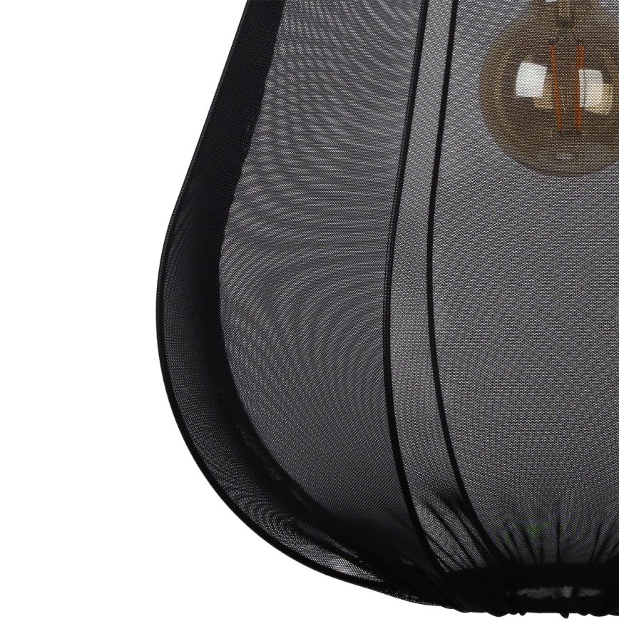 Brilagi - LED pakabinamas šviestuvas ant laido ARVEN 1xE27/8W/230V Ø 37 cm juodas