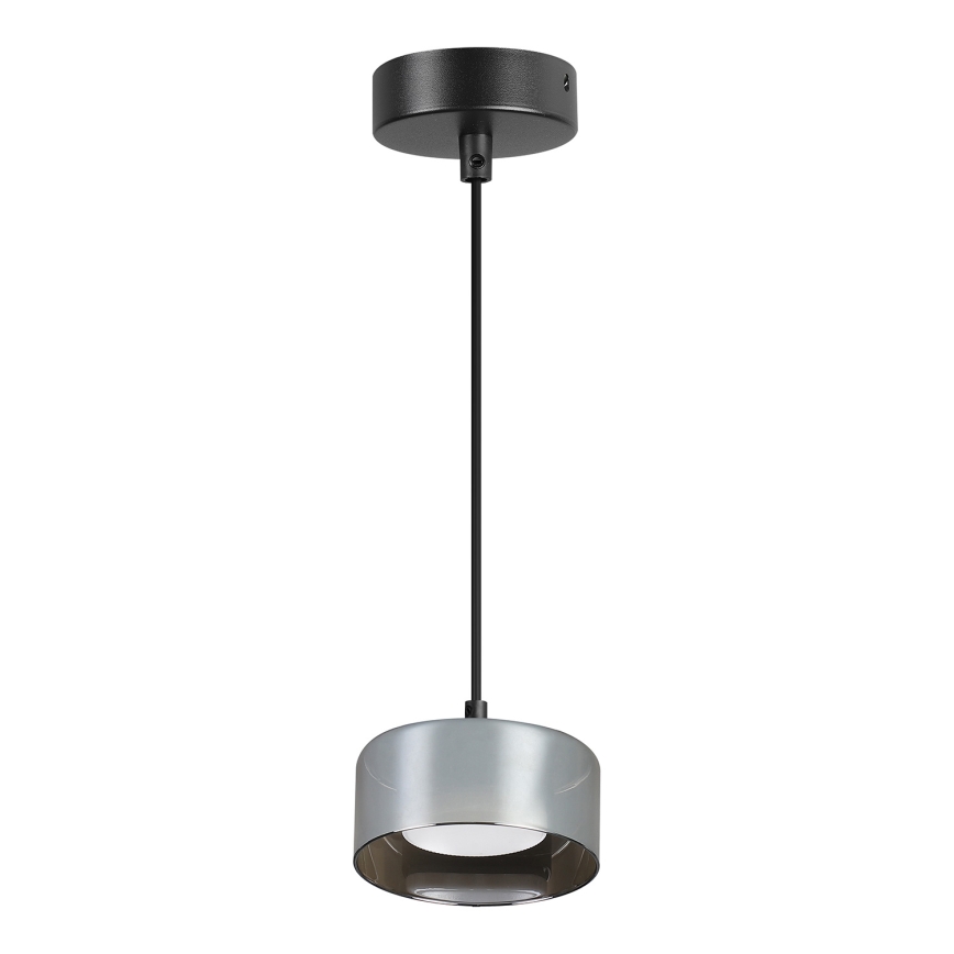 Brilagi - LED Pakabinamas šviestuvas ant laido AURA LUX 1xGX53/30W/230V juoda/dūminė