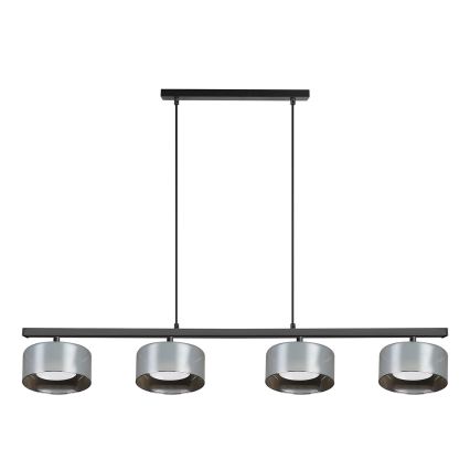Brilagi - LED Pakabinamas šviestuvas ant laido AURA LUX 4xGX53/30W/230V juodas/dūminis