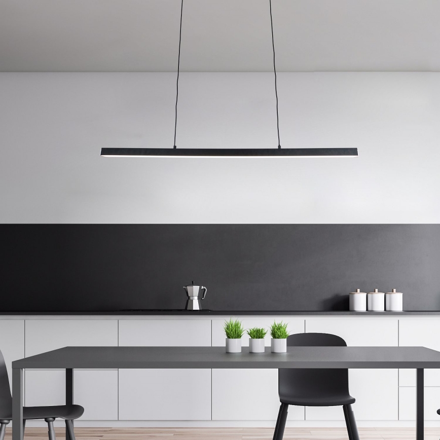 Brilagi - LED pakabinamas šviestuvas ant laido AXIS LED/30W/230V juodas