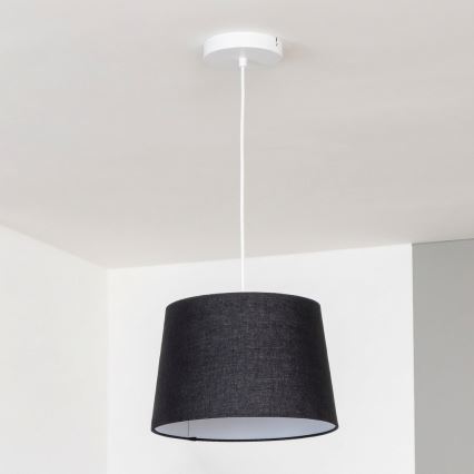 Brilagi - LED pakabinamas šviestuvas ant laido CERIA 1xE27/40W/230V Ø 30 cm juodas