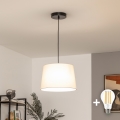 Brilagi - LED pakabinamas šviestuvas ant laido CERIA 1xE27/40W/230V Ø 30 cm smėlio spalvos