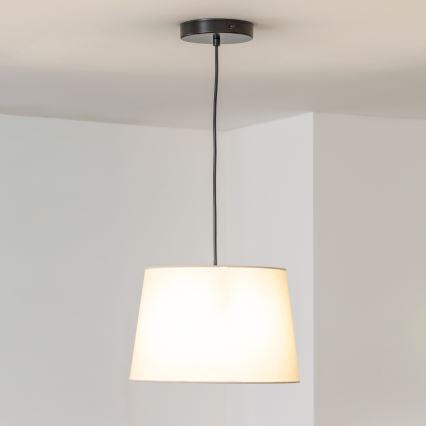 Brilagi - LED pakabinamas šviestuvas ant laido CERIA 1xE27/40W/230V Ø 30 cm smėlio spalvos