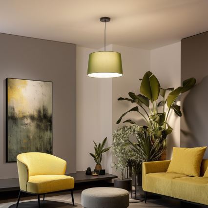 Brilagi - LED pakabinamas šviestuvas ant laido CERIA 1xE27/40W/230V Ø 45 cm, žalias