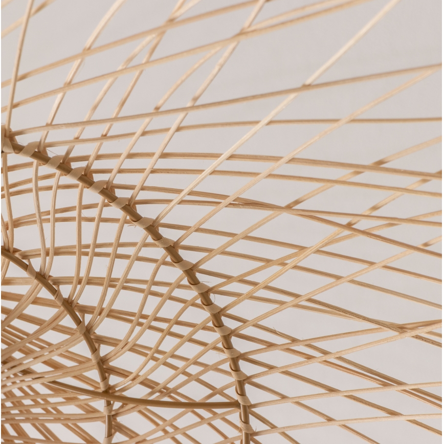 Brilagi - LED pakabinamas šviestuvas ant laido CERIA BOHO 1xE27/40W/230V skersm. 100 cm, bambukas