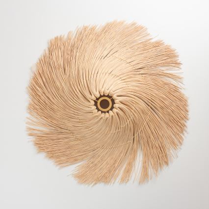 Brilagi - LED pakabinamas šviestuvas ant laido CERIA BOHO 1xE27/40W/230V skersmuo 70 cm iš ratano