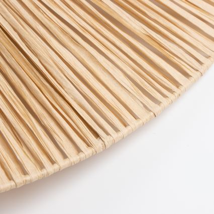 Brilagi - LED pakabinamas šviestuvas ant laido CERIA BOHO 1xE27/40W/230V skersmuo 80 cm rafija