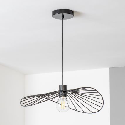 Brilagi - LED pakabinamas šviestuvas ant laido CERIA WIRE 1xE27/40W/230V 40x56 cm juoda