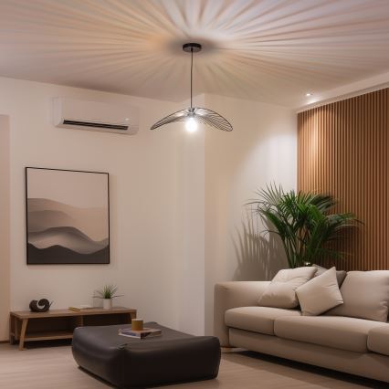 Brilagi - LED pakabinamas šviestuvas ant laido CERIA WIRE 1xE27/40W/230V 40x56 cm juoda