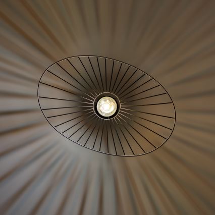 Brilagi - LED pakabinamas šviestuvas ant laido CERIA WIRE 1xE27/40W/230V 40x56 cm juoda