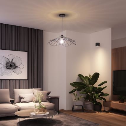 Brilagi - LED pakabinamas šviestuvas ant laido CERIA WIRE 1xE27/40W/230V skersm. 60 cm juodas