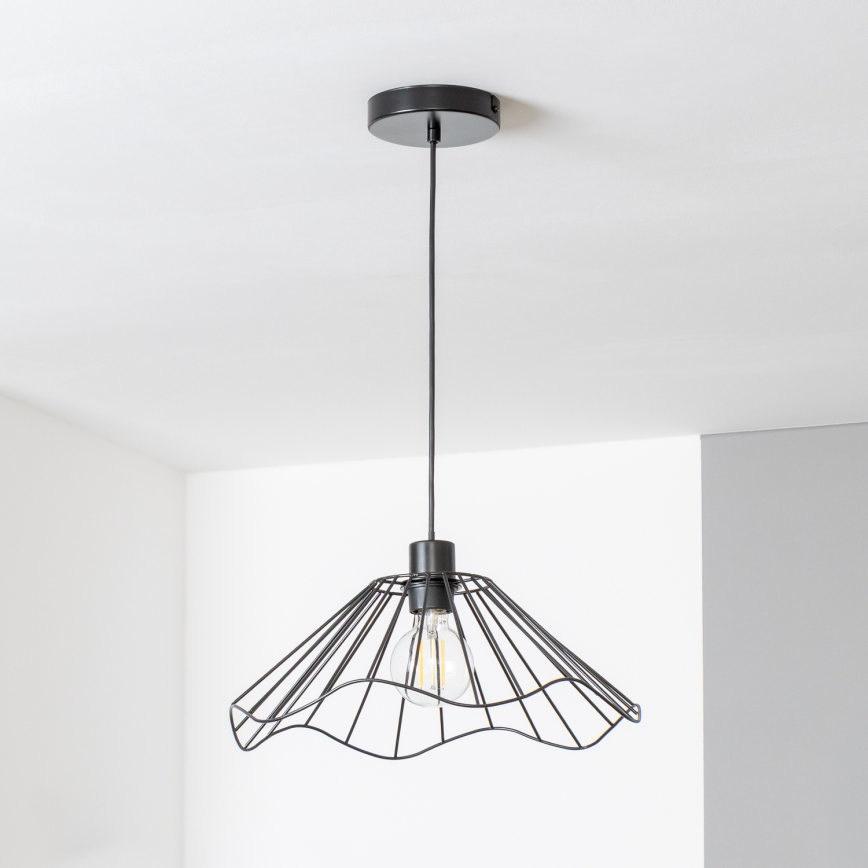 Brilagi - LED pakabinamas šviestuvas ant laido CERIA WIRE 1xE27/40W/230V skersmuo 40 cm juodas