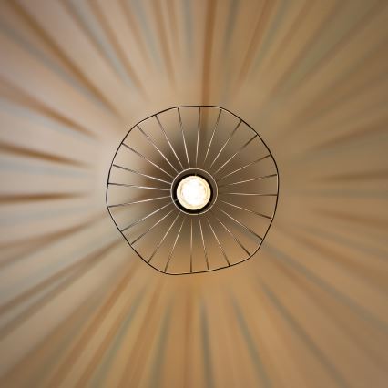 Brilagi - LED pakabinamas šviestuvas ant laido CERIA WIRE 1xE27/40W/230V skersmuo 40 cm juodas