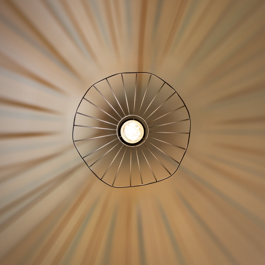 Brilagi - LED pakabinamas šviestuvas ant laido CERIA WIRE 1xE27/40W/230V skersmuo 40 cm juodas