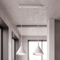 BRILAGI - LED Pakabinamas šviestuvas ant laido CONE DOUBLE 2xGX53/15W/230V baltas