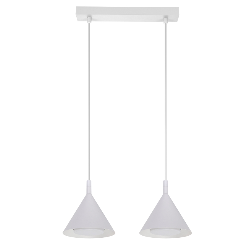 BRILAGI - LED Pakabinamas šviestuvas ant laido CONE DOUBLE 2xGX53/15W/230V baltas
