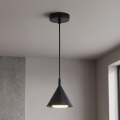 BRILAGI - LED Pakabinamas šviestuvas ant laido CONE SINGLE 1xGX53/15W/230V juodas