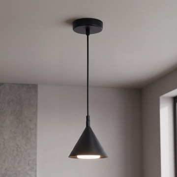 BRILAGI - LED Pakabinamas šviestuvas ant laido CONE SINGLE 1xGX53/15W/230V juodas