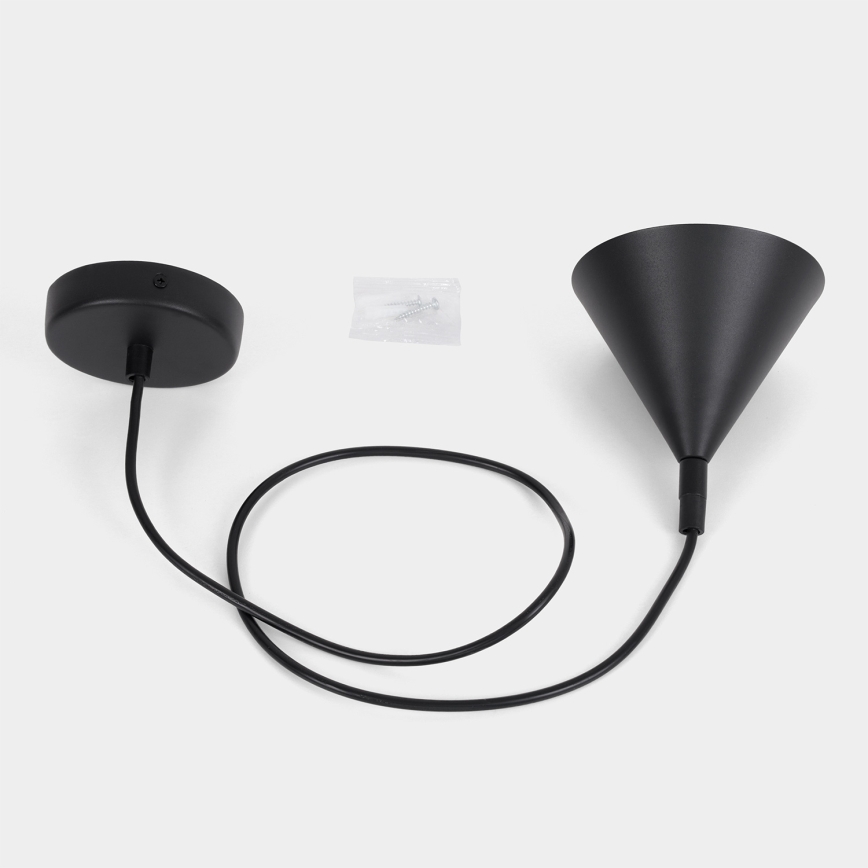 BRILAGI - LED Pakabinamas šviestuvas ant laido CONE SINGLE 1xGX53/15W/230V juodas