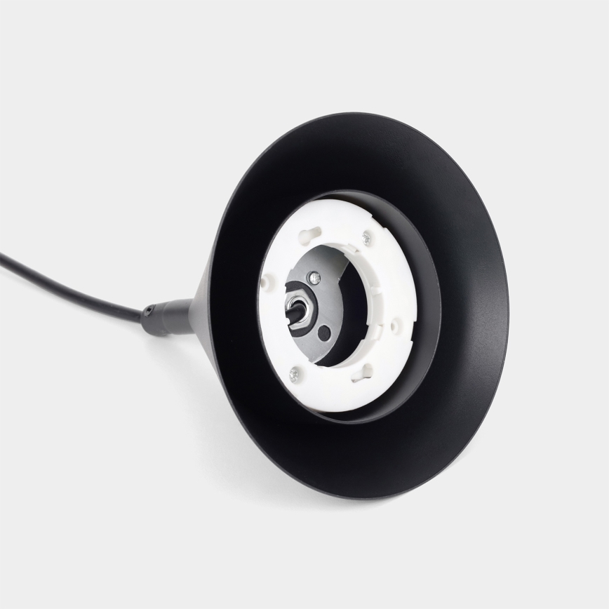 BRILAGI - LED Pakabinamas šviestuvas ant laido CONE SINGLE 1xGX53/15W/230V juodas