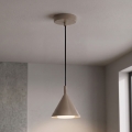 BRILAGI - LED Pakabinamas šviestuvas ant laido CONE SINGLE 1xGX53/15W/230V smėlio spalvos