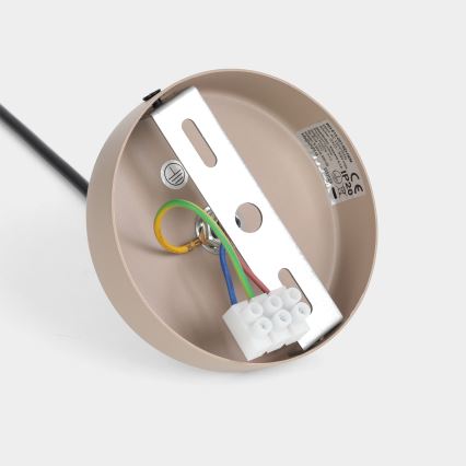 BRILAGI - LED Pakabinamas šviestuvas ant laido CONE SINGLE 1xGX53/15W/230V smėlio spalvos