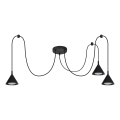 BRILAGI - LED Pakabinamas šviestuvas ant laido CONE TRIPLE SPIDER 3xGX53/15W/230V juoda