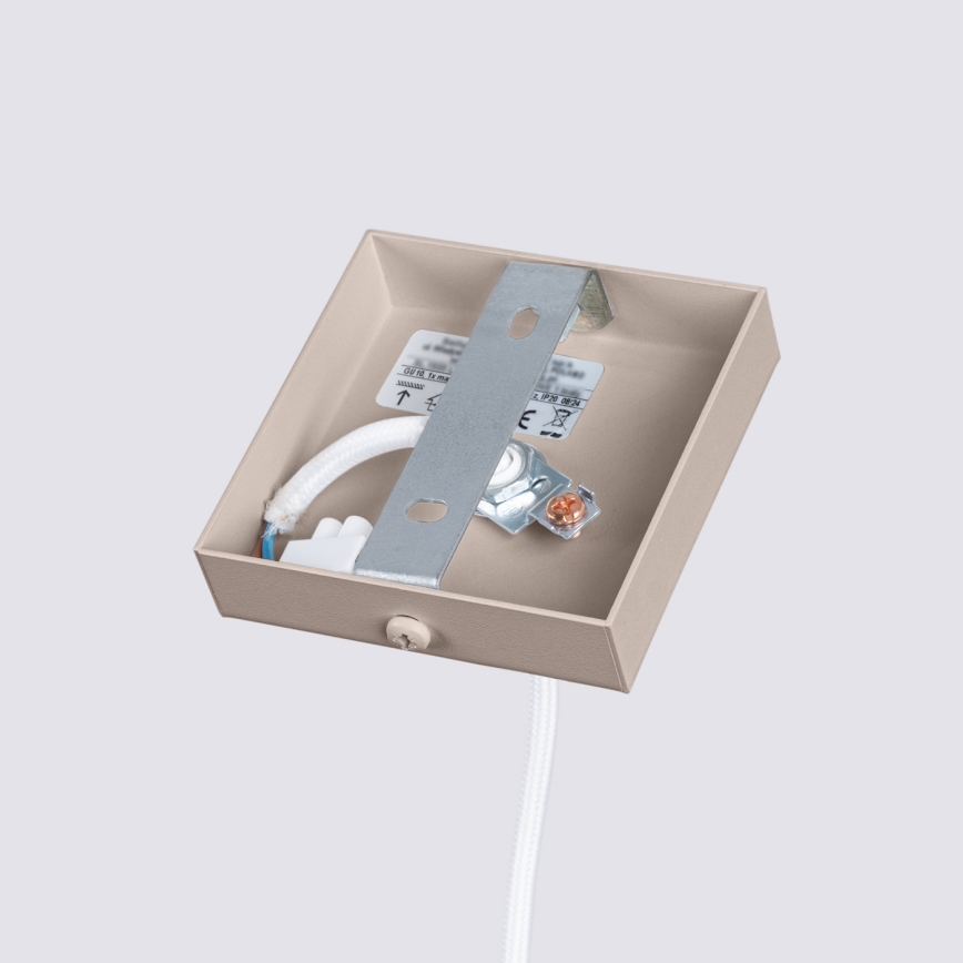 Brilagi - LED pakabinamas šviestuvas ant laido CRESTO 1xGU10/10W/230V rudo-pilkšvas