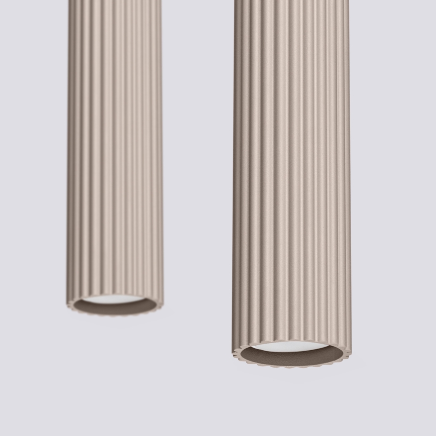 Brilagi - LED pakabinamas šviestuvas ant laido CRESTO 2xGU10/10W/230V taupe