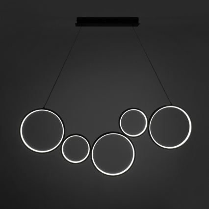 BRILAGI - LED pakabinamas šviestuvas ant laido ECHO LED/60W/230V 4000K 100 cm juodas